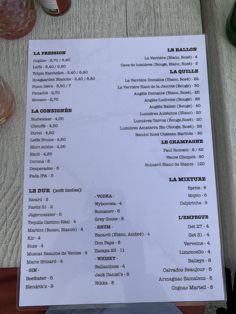 Le GOULTois - Menu Image 4